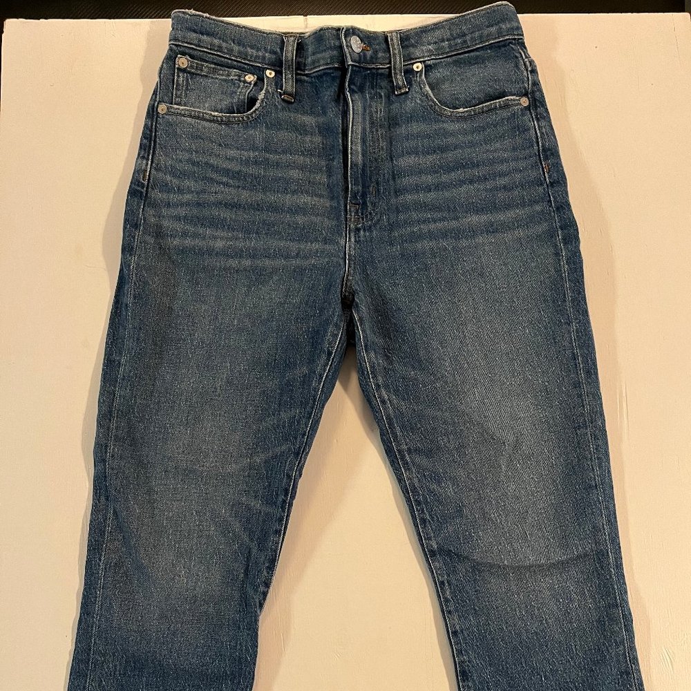 High Rise Slim Crop Boyjean